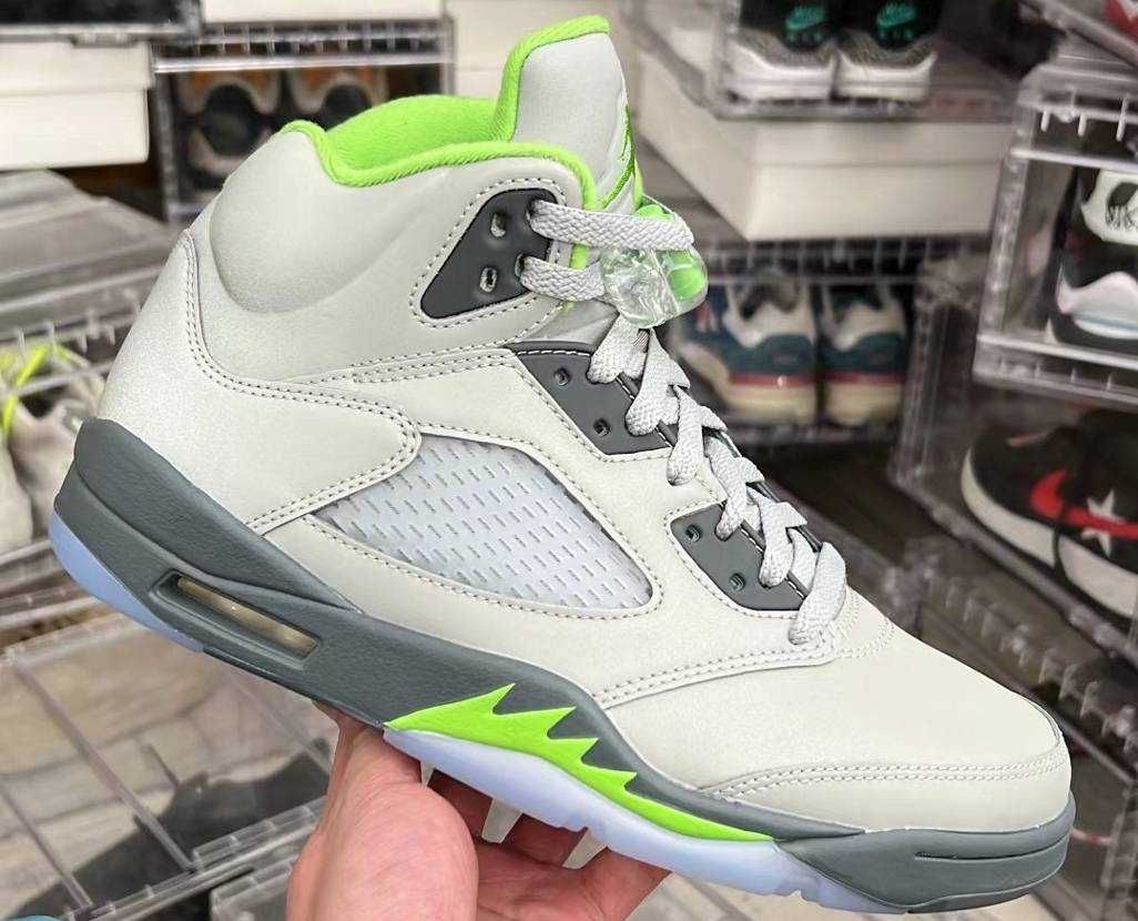 【スニダンで購入可】5/28・5/30発売 Nike Air Jordan 5 "Green Bean" (2022) 抽選/定価/販売店舗まとめ 16枚目