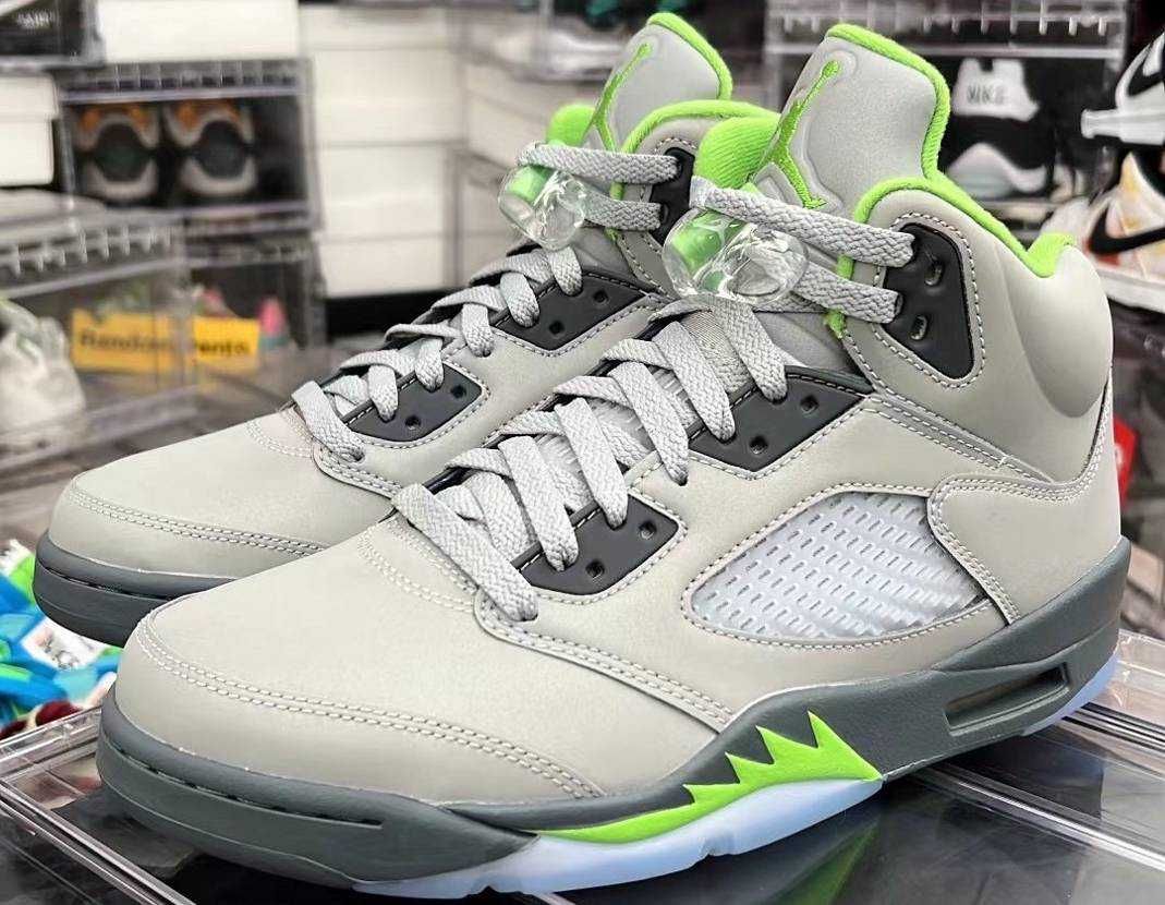 【スニダンで購入可】5/28・5/30発売 Nike Air Jordan 5 "Green Bean" (2022) 抽選/定価/販売店舗まとめ 17枚目