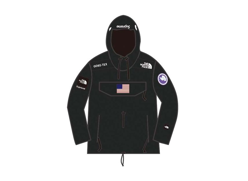 Supreme the north face hot sale trans antarctica expedition pullover