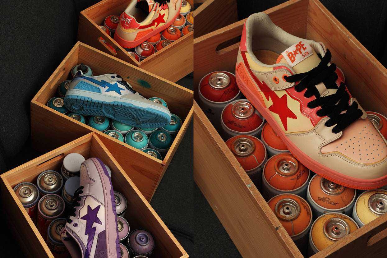 【スニダンで購入可】1/23発売 BAPE SK8 STA 3colors 抽選/定価/販売店舗まとめ  2枚目