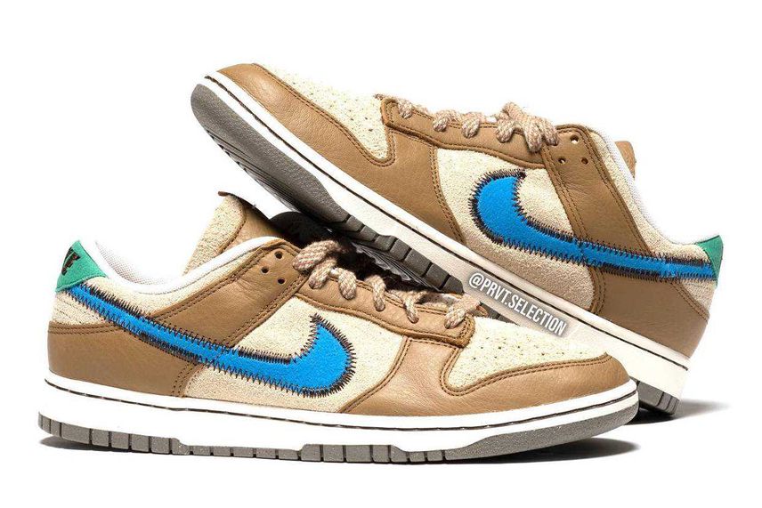 【販売リンクあり】海外3/4発売 Size? × Nike Dunk Low "Dark Driftwood/Photo BlueRattan"抽選/定価/販売店舗まとめ