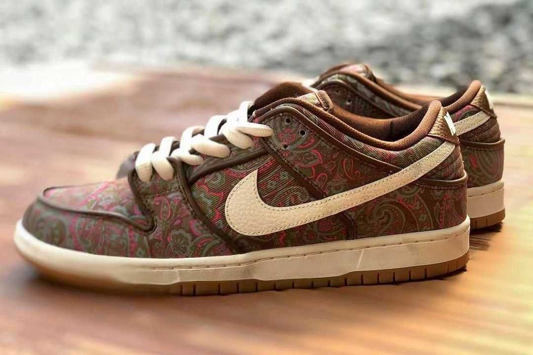【スニダンで購入可】6/4発売 Nike SB Dunk Low PRM "Brown Paisley" 抽選/定価/販売店舗まとめ 9枚目