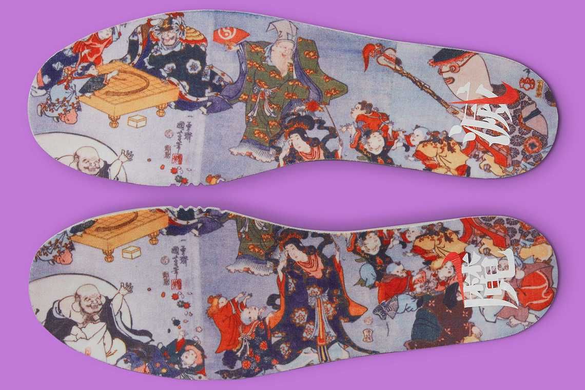 【販売リンクあり】1/29発売 Nike WMNS Dunk High UP PRM "Setsubun/The Seven Gods Of Good Fortune/Kuniyoshi Utagawa" 抽選/定価/販売店舗まとめ 9枚目