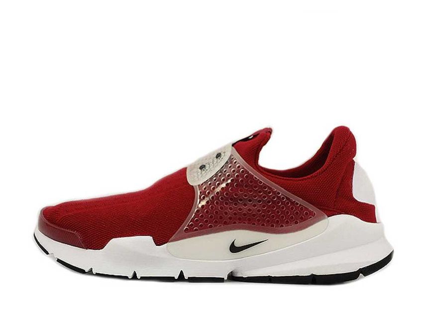 All red 2024 nike sock dart