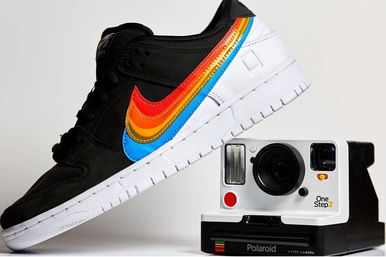 【スニダンで購入可】4/5発売 Polaroid × Nike SB Dunk Low Pro "Black" 抽選/定価/販売店舗まとめ 9枚目