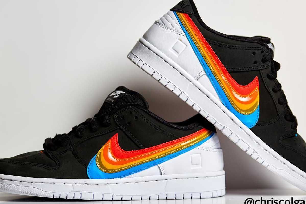 【スニダンで購入可】4/5発売 Polaroid × Nike SB Dunk Low Pro "Black" 抽選/定価/販売店舗まとめ 10枚目