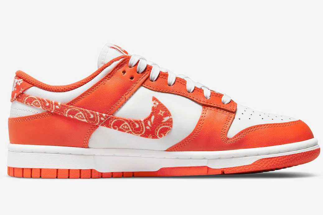 【スニダンで購入可】6/2・6/3発売 Nike WMNS Dunk Low ESS "Paisley Pack" 抽選/定価/販売店舗まとめ 11枚目