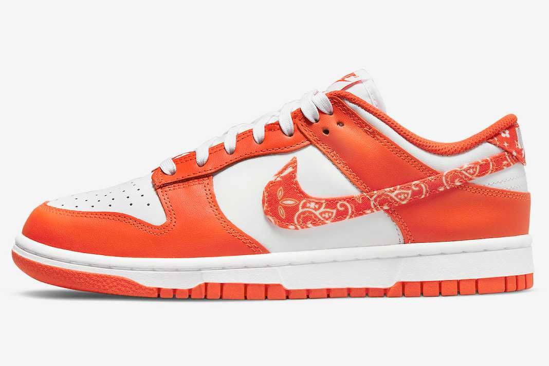 【スニダンで購入可】6/2・6/3発売 Nike WMNS Dunk Low ESS "Paisley Pack" 抽選/定価/販売店舗まとめ 12枚目