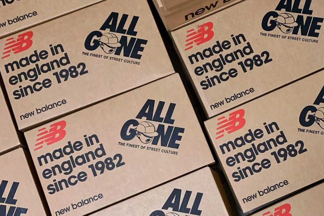 【海外発売】Paperboy × New Balance 991 "ALL GONE" 抽選/定価/販売店舗まとめ 6枚目