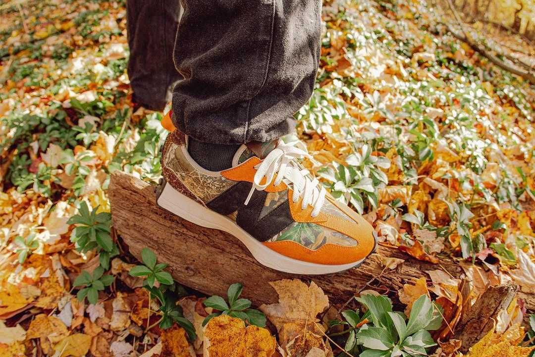 【スニダンで購入可】1/30発売 atmos × New Balance MS327ART "Realtree" 抽選/定価/販売店舗まとめ 4枚目