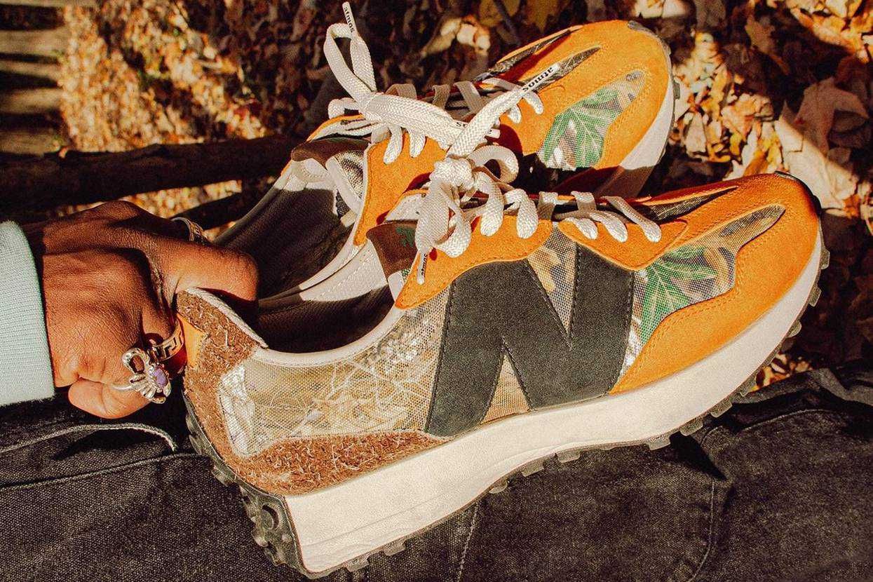 【スニダンで購入可】1/30発売 atmos × New Balance MS327ART "Realtree" 抽選/定価/販売店舗まとめ 5枚目
