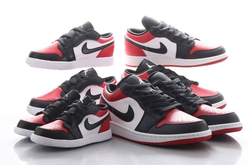 【スニダンで購入可】5/25発売 Nike Air Jordan 1 Low "Bred Toe" 抽選/定価/販売店舗まとめ