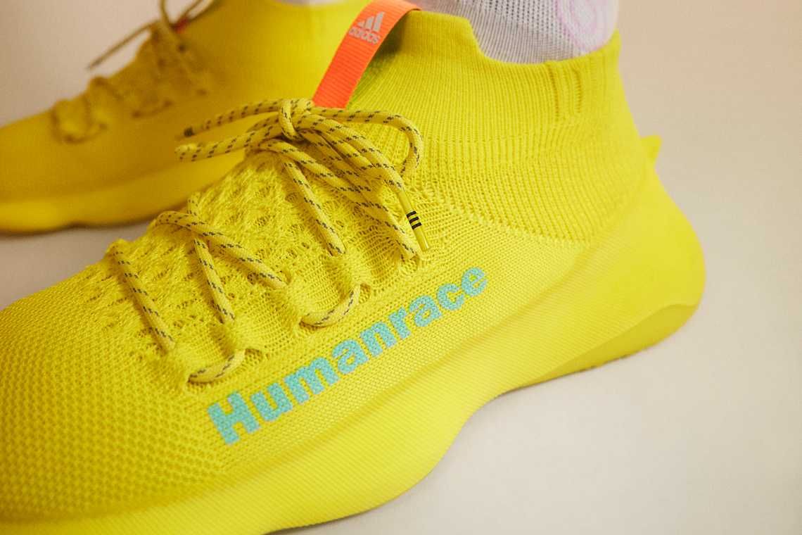 【リーク】Pharrell Williams x adidas Humanrace Sichona "Shock Yellow" 抽選/定価/販売店舗まとめ 2枚目