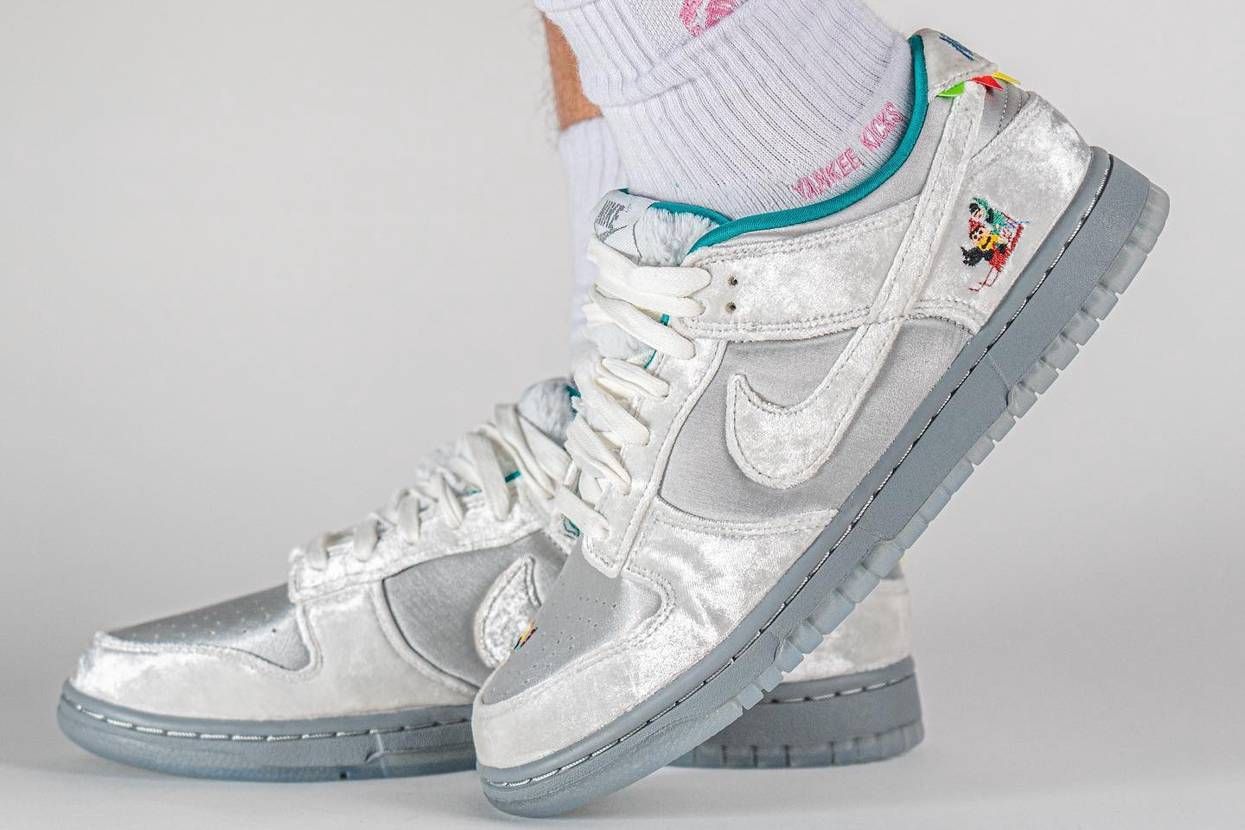 【リーク】 Nike Dunk Low "Ice White Green" 抽選/定価/販売店舗まとめ 2枚目