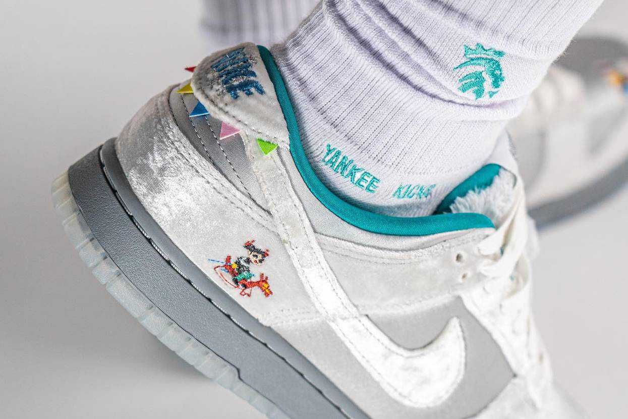 【リーク】 Nike Dunk Low "Ice White Green" 抽選/定価/販売店舗まとめ 3枚目