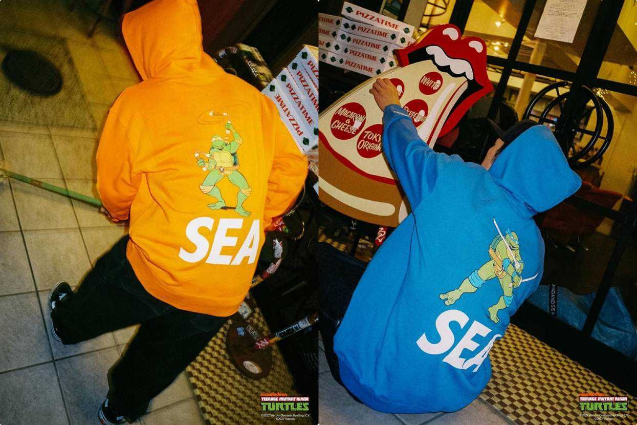 【スニダンで購入可】1/29発売 Teenage Mutant Ninja Turtles × WIND AND SEA collection 抽選/定価/販売店舗まとめ	 2枚目