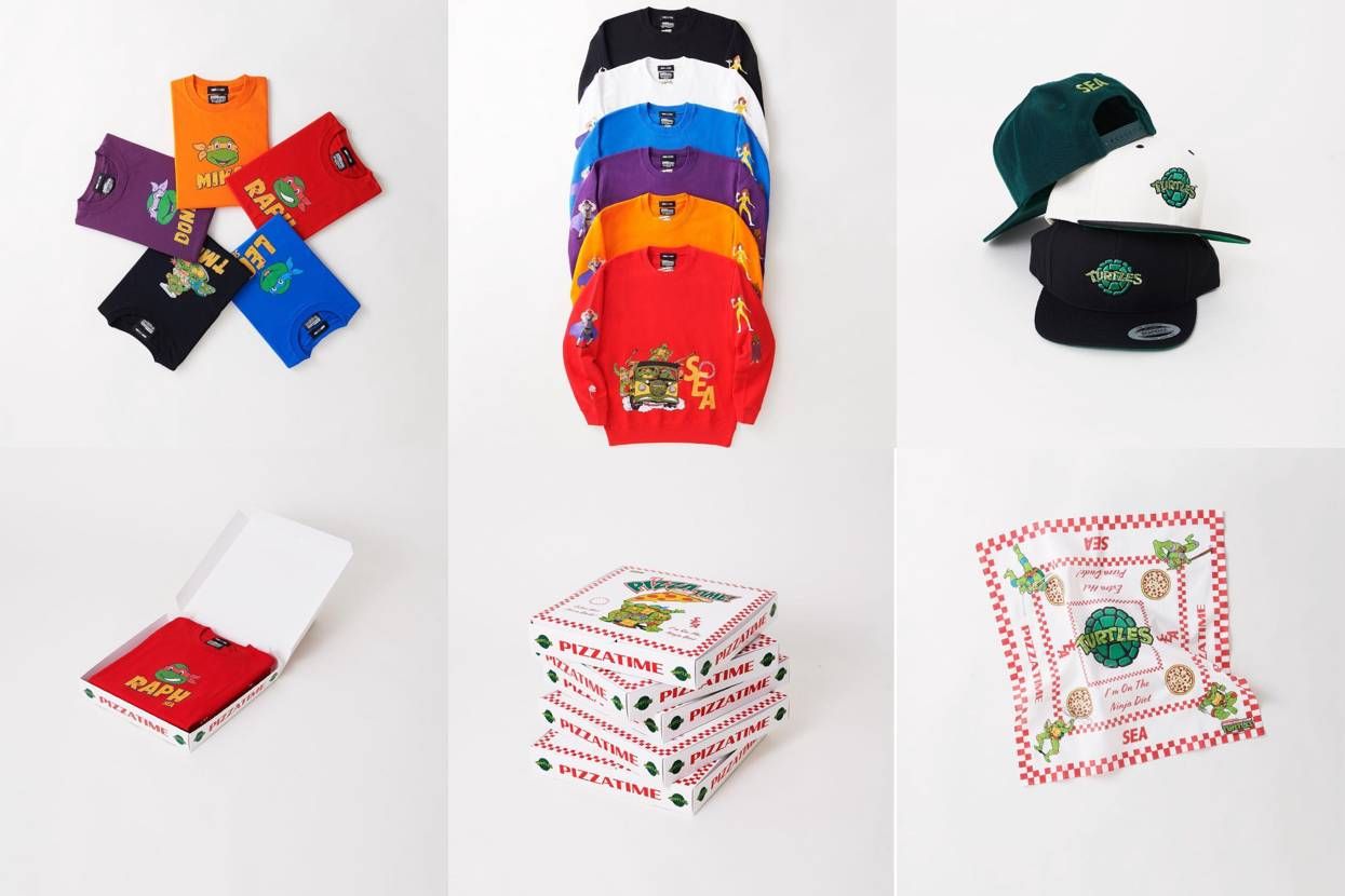 【スニダンで購入可】1/29発売 Teenage Mutant Ninja Turtles × WIND AND SEA collection 抽選/定価/販売店舗まとめ	 5枚目