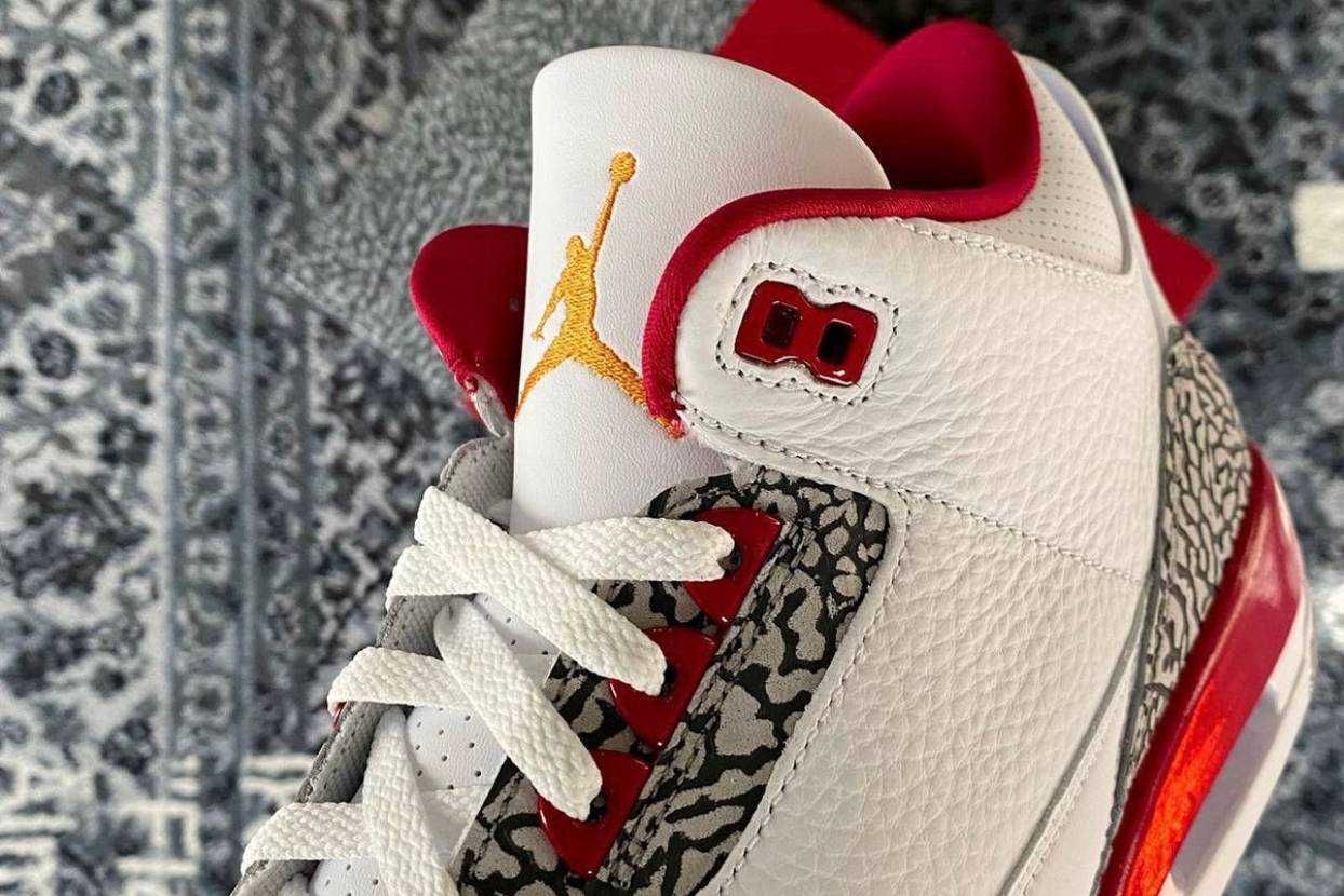 【スニダンで購入可】2/24発売 Nike Air Jordan 3 "Cardinal Red" 抽選/定価/販売店舗まとめ 10枚目