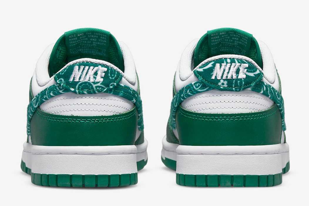 【スニダンで購入可】6/2・6/3発売 Nike WMNS Dunk Low ESS "Paisley Pack" 抽選/定価/販売店舗まとめ 8枚目