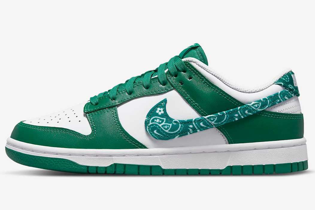 【スニダンで購入可】6/2・6/3発売 Nike WMNS Dunk Low ESS "Paisley Pack" 抽選/定価/販売店舗まとめ 7枚目