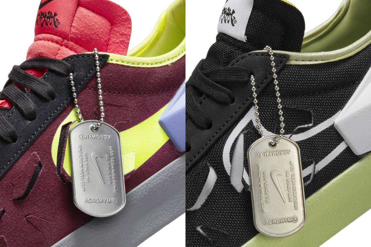 【スニダンで購入可】2/10発売 ACRONYM × Nike Blazer Low 2colors 抽選/定価/販売店舗まとめ 6枚目