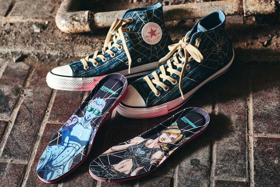 【販売リンクあり】予約受付中 ジョジョの奇妙な冒険 ストーンオーシャン コンバース オールスター チャーム付きシューズ 抽選/定価/販売店舗まとめ 2枚目
