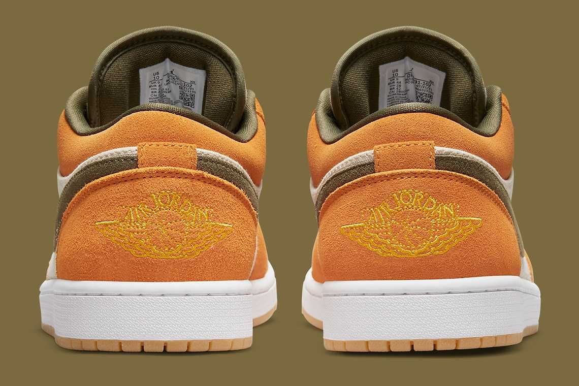 【スニダンで購入可】2/25発売 Nike Air Jordan 1 Low "Light Curry/Medium Olive" 抽選/定価/販売店舗まとめ 5枚目