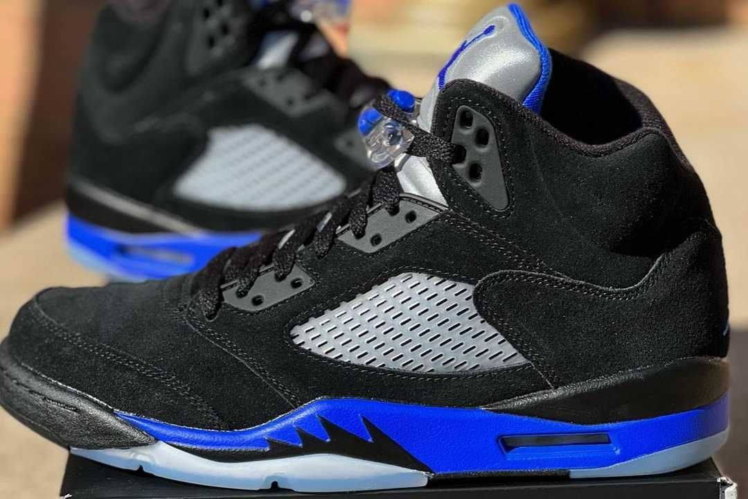 【スニダンで購入可】2/17発売 Nike Air Jordan 5 Retro "Racer Blue" 抽選/定価/販売店舗まとめ 3枚目