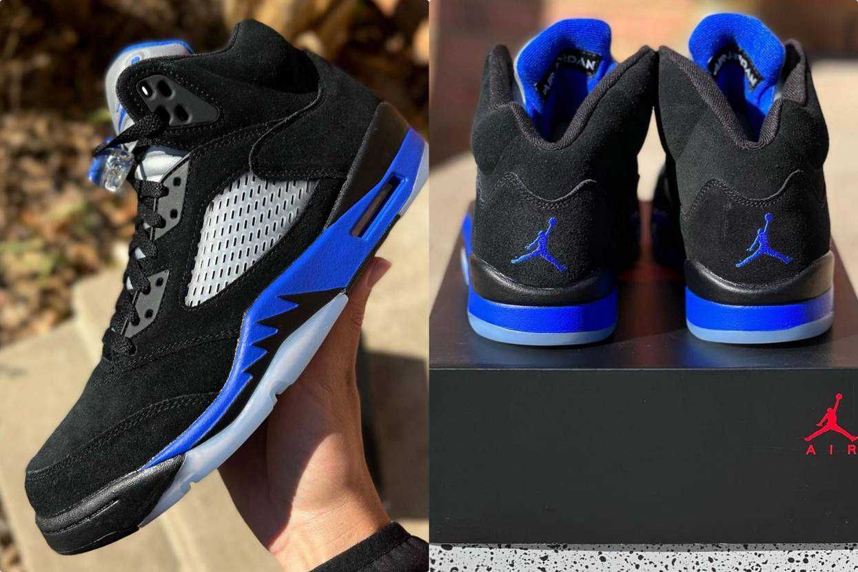 【スニダンで購入可】2/17発売 Nike Air Jordan 5 Retro "Racer Blue" 抽選/定価/販売店舗まとめ 4枚目