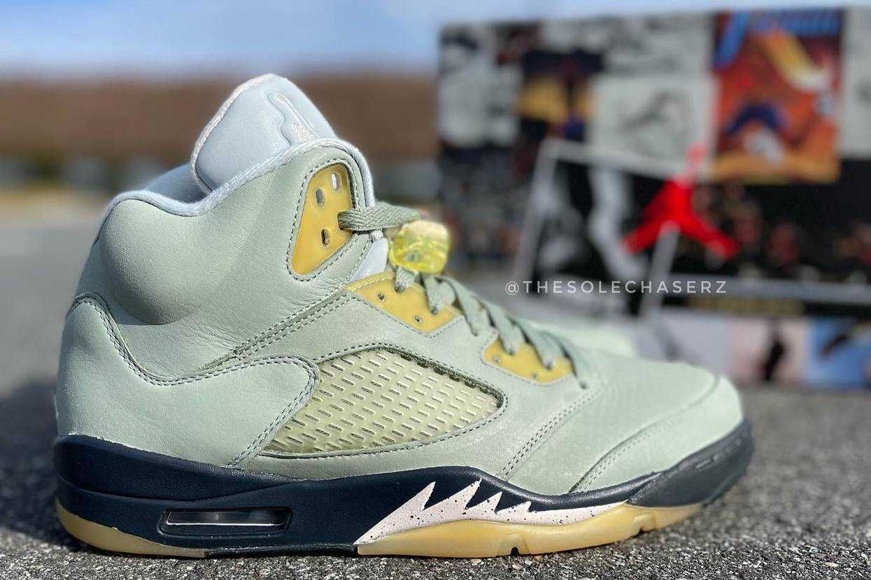 【スニダンで購入可】4/9発売 Nike Air Jordan 5 "Jade Horizon" 抽選/定価/販売店舗まとめ 13枚目