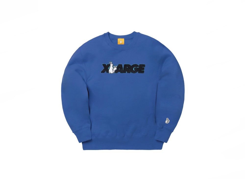 XLARGE with #FR2 Logo Crew Sweat