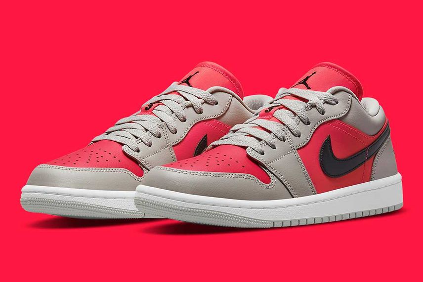 【リーク】Nike WMNS Air Jordan 1 Low "Light Iron Ore/Siren Red" 抽選/定価/販売店舗まとめ