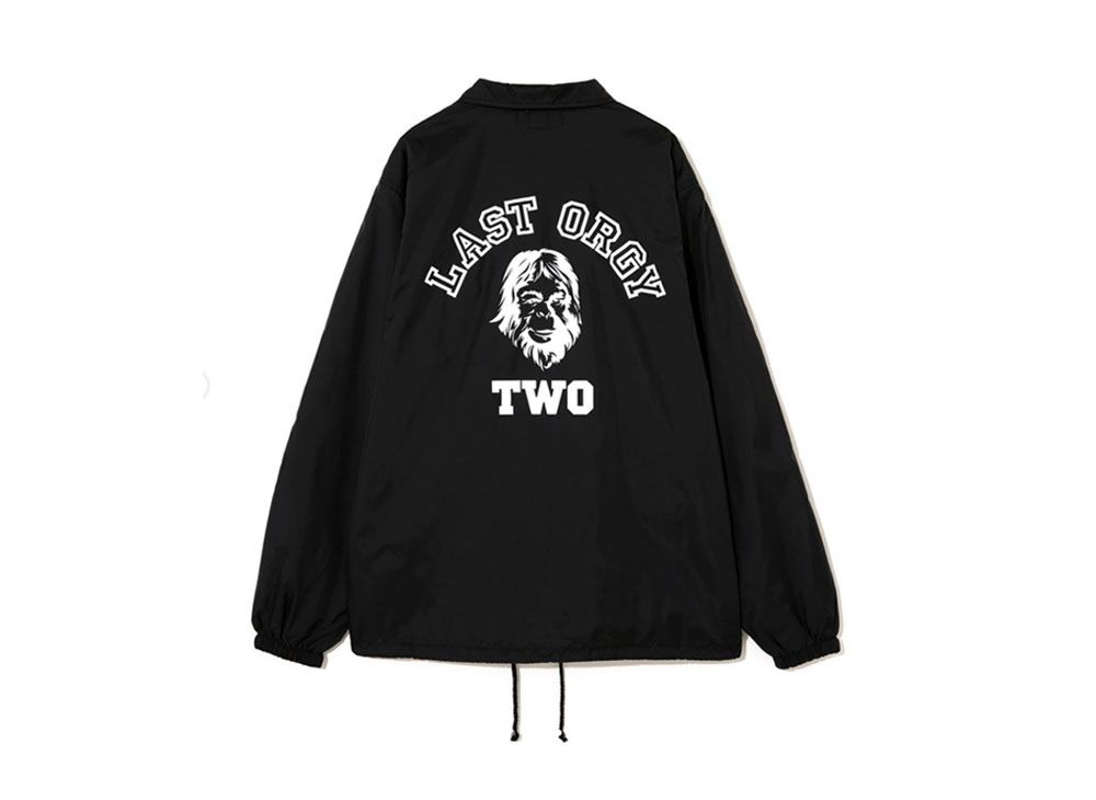 LAST ORGY 2 COACH JACKET コーチジャケット 黒 L-