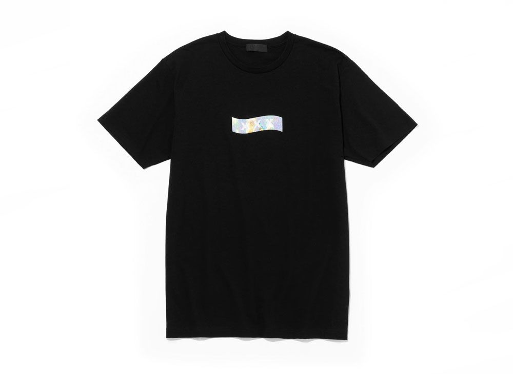 GOD SELECTION XXX 8TH ANNIVERSARY LOGO PRINT T-SHIRT 