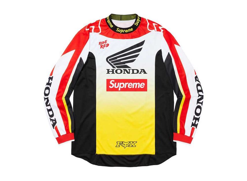 Supreme sales moto jersey