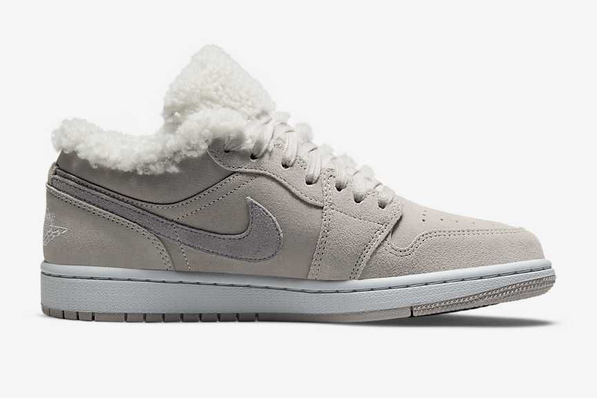 【スニダンで購入可】2/7発売 Nike WMNS Air Jordan 1 Low "Sherpa Fleece" 抽選/定価/販売店舗まとめ 7枚目