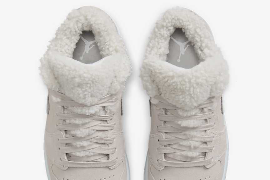 【スニダンで購入可】2/7発売 Nike WMNS Air Jordan 1 Low "Sherpa Fleece" 抽選/定価/販売店舗まとめ 9枚目