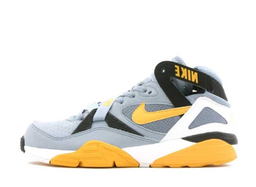 Nike air trainer max top 91 grey stone medium yellow