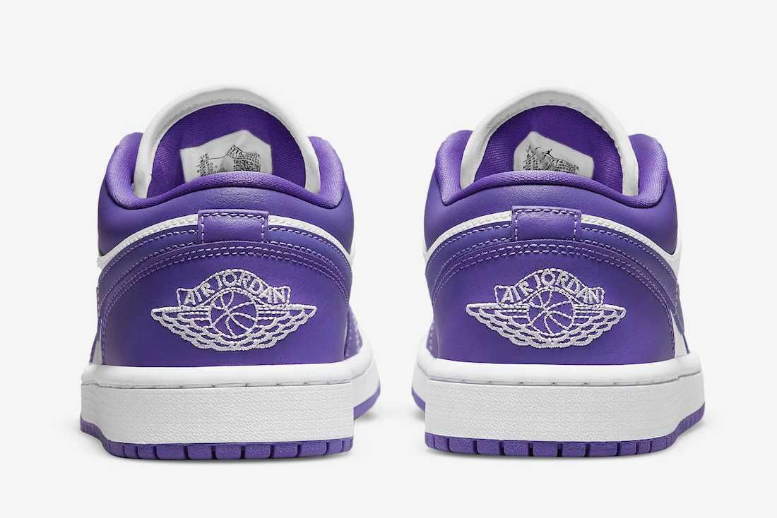 【リーク】Nike Wmns Air Jordan 1 Low "Psychic Purple" 抽選/定価/販売店舗まとめ 4枚目