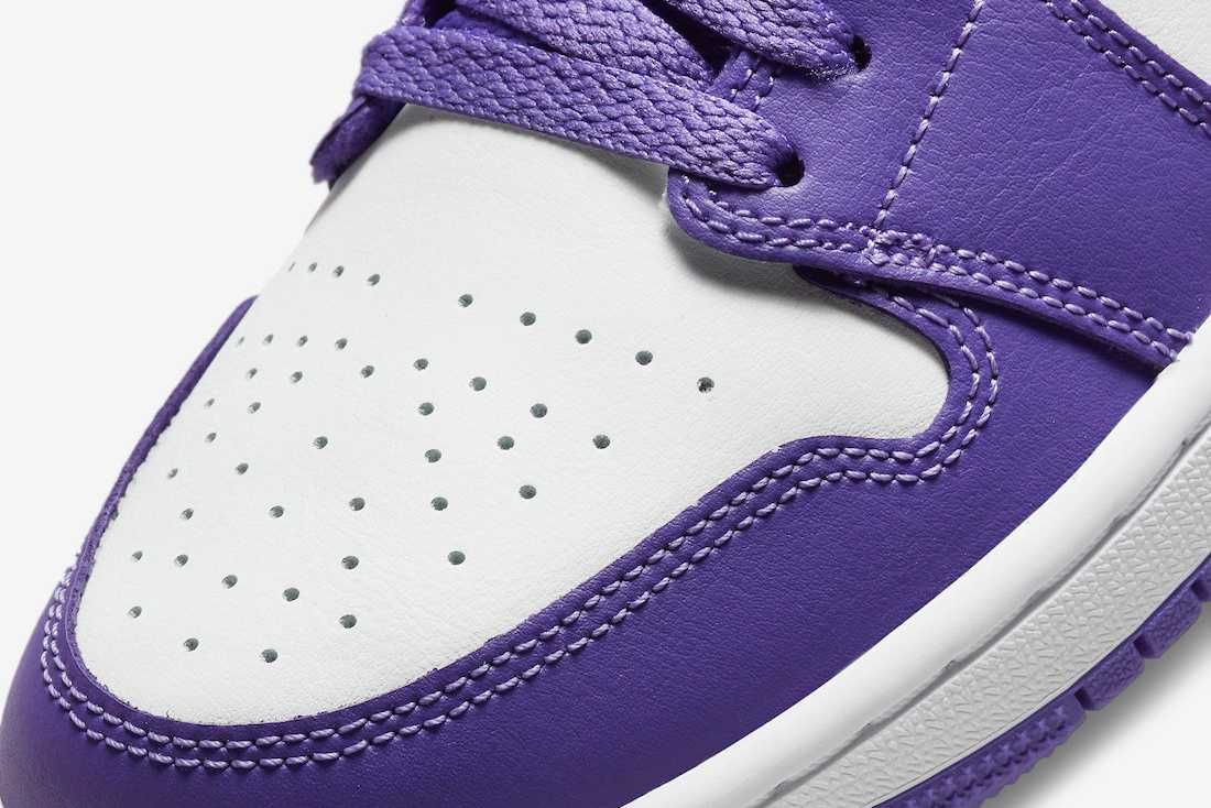 【リーク】Nike Wmns Air Jordan 1 Low "Psychic Purple" 抽選/定価/販売店舗まとめ 7枚目