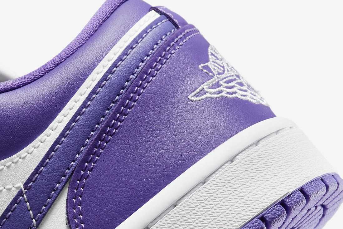 【リーク】Nike Wmns Air Jordan 1 Low "Psychic Purple" 抽選/定価/販売店舗まとめ 8枚目