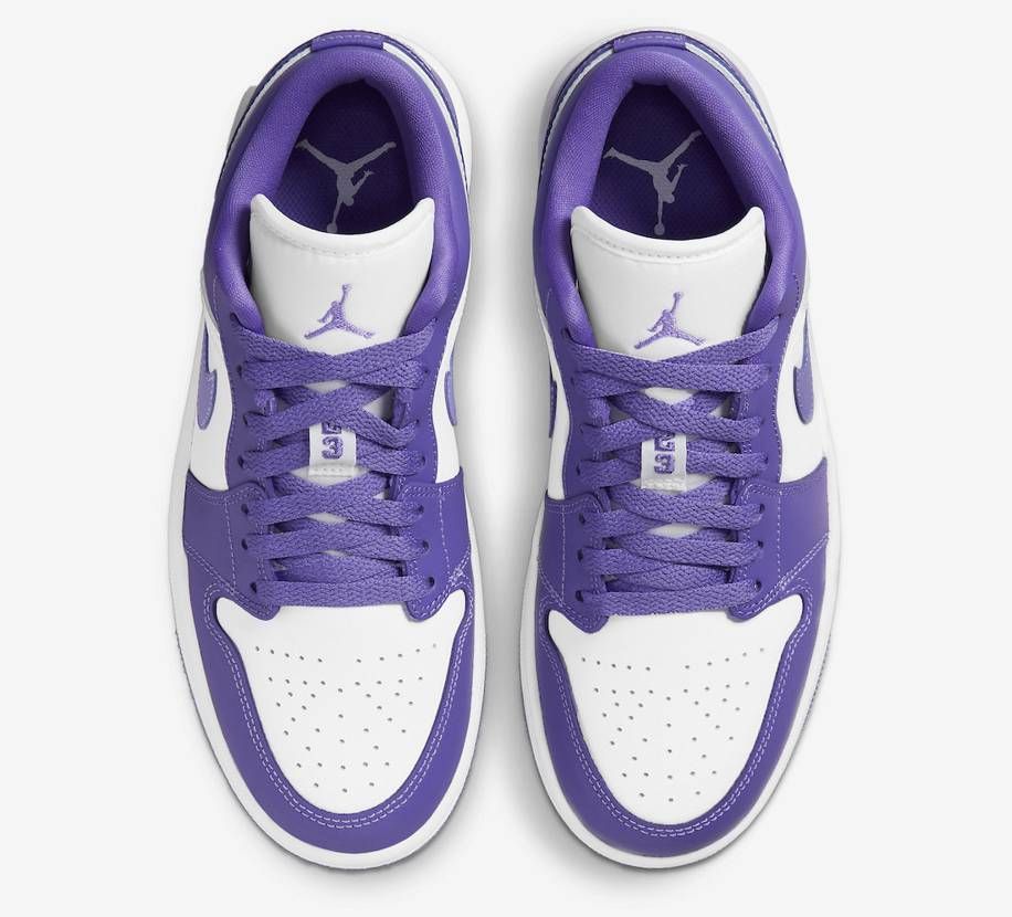 【リーク】Nike Wmns Air Jordan 1 Low "Psychic Purple" 抽選/定価/販売店舗まとめ 5枚目