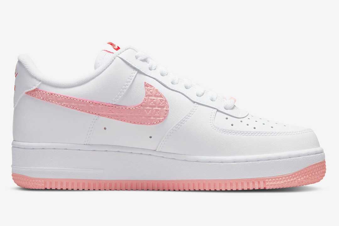 【リーク】Nike Air Force 1 07 Low 2022 Valentine "White/Atmosphere" 抽選/定価/販売店舗まとめ 3枚目