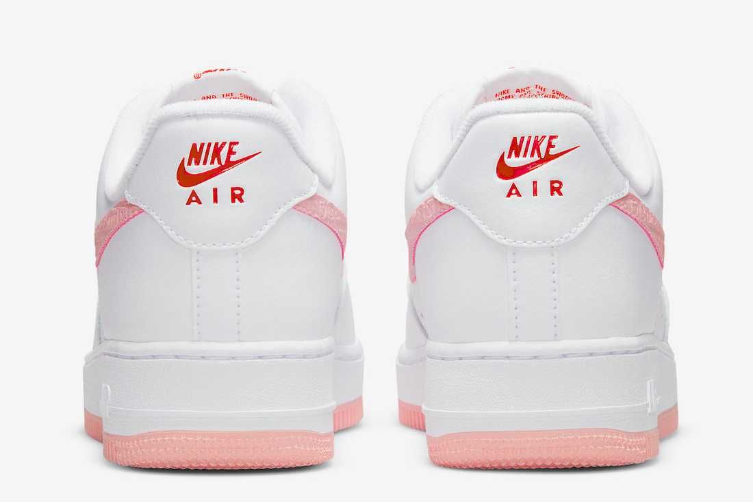 【リーク】Nike Air Force 1 07 Low 2022 Valentine "White/Atmosphere" 抽選/定価/販売店舗まとめ 6枚目