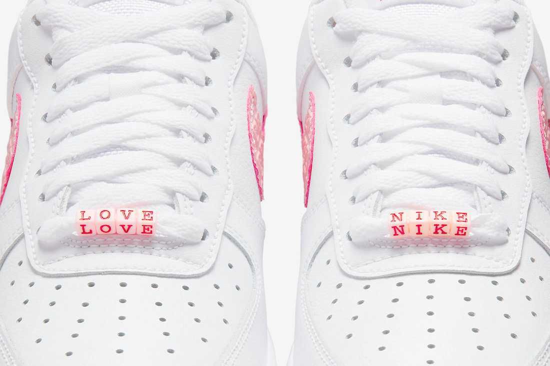【リーク】Nike Air Force 1 07 Low 2022 Valentine "White/Atmosphere" 抽選/定価/販売店舗まとめ 5枚目