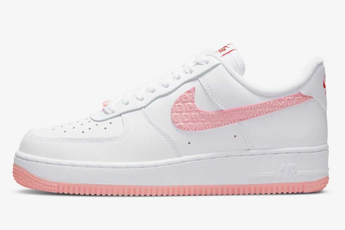 【リーク】Nike Air Force 1 07 Low 2022 Valentine "White/Atmosphere" 抽選/定価/販売店舗まとめ 2枚目