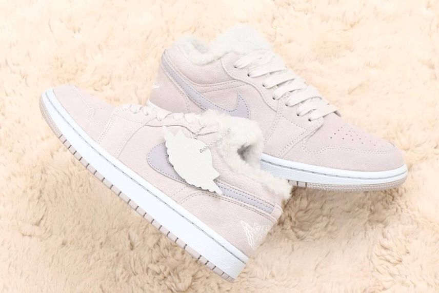 【スニダンで購入可】2/7発売 Nike WMNS Air Jordan 1 Low "Sherpa Fleece" 抽選/定価/販売店舗まとめ