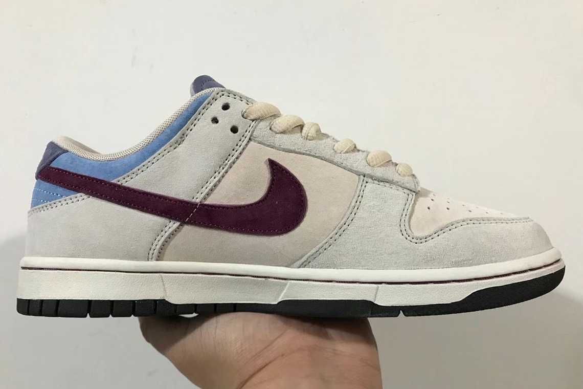 【リーク】Nike Dunk Low "Grey/Burgundy" 抽選/定価/販売店舗まとめ 3枚目