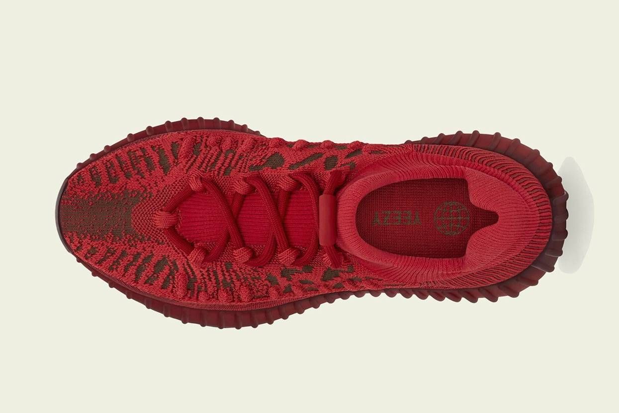 【スニダンで購入可】2/17発売 adidas YEEZY Boost 350 V2 CMPCT "Slate Red" 抽選/定価/販売店舗まとめ 2枚目