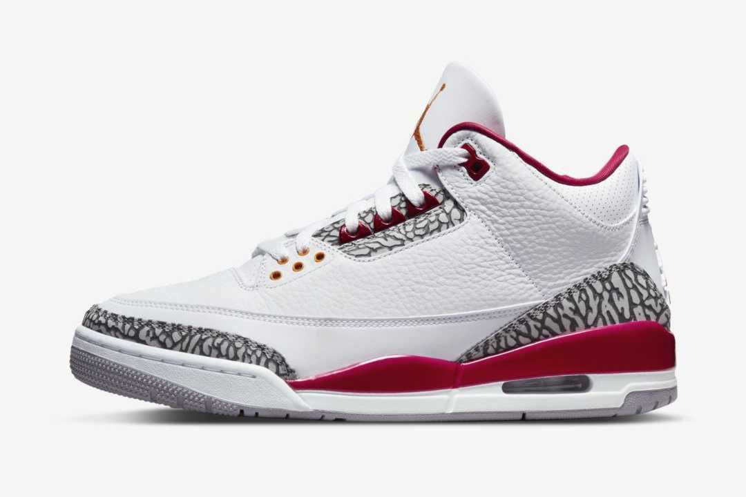 【スニダンで購入可】2/24発売 Nike Air Jordan 3 "Cardinal Red" 抽選/定価/販売店舗まとめ 7枚目